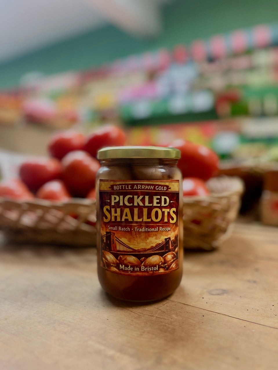 Pickled shallots