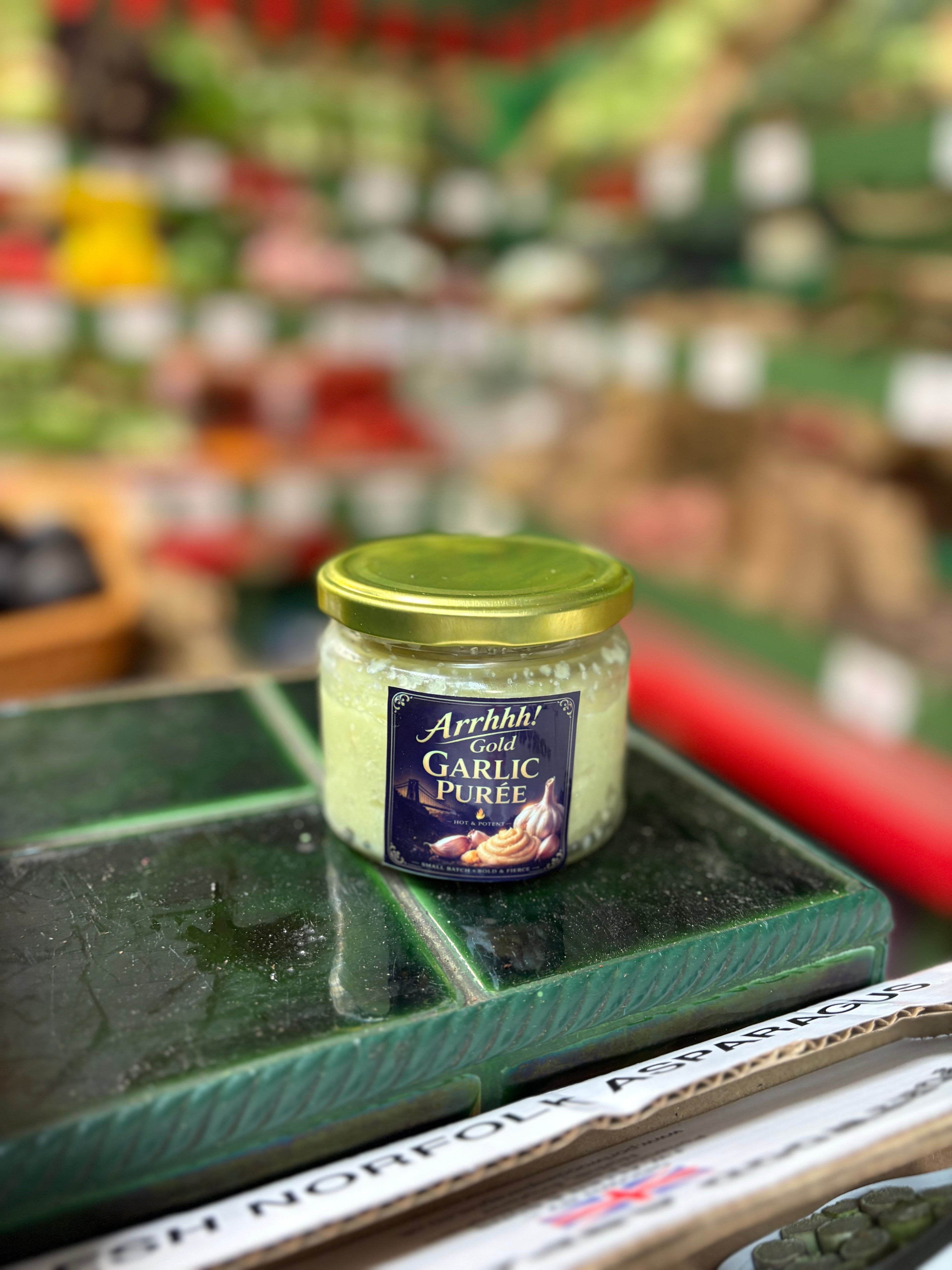 Garlic puree